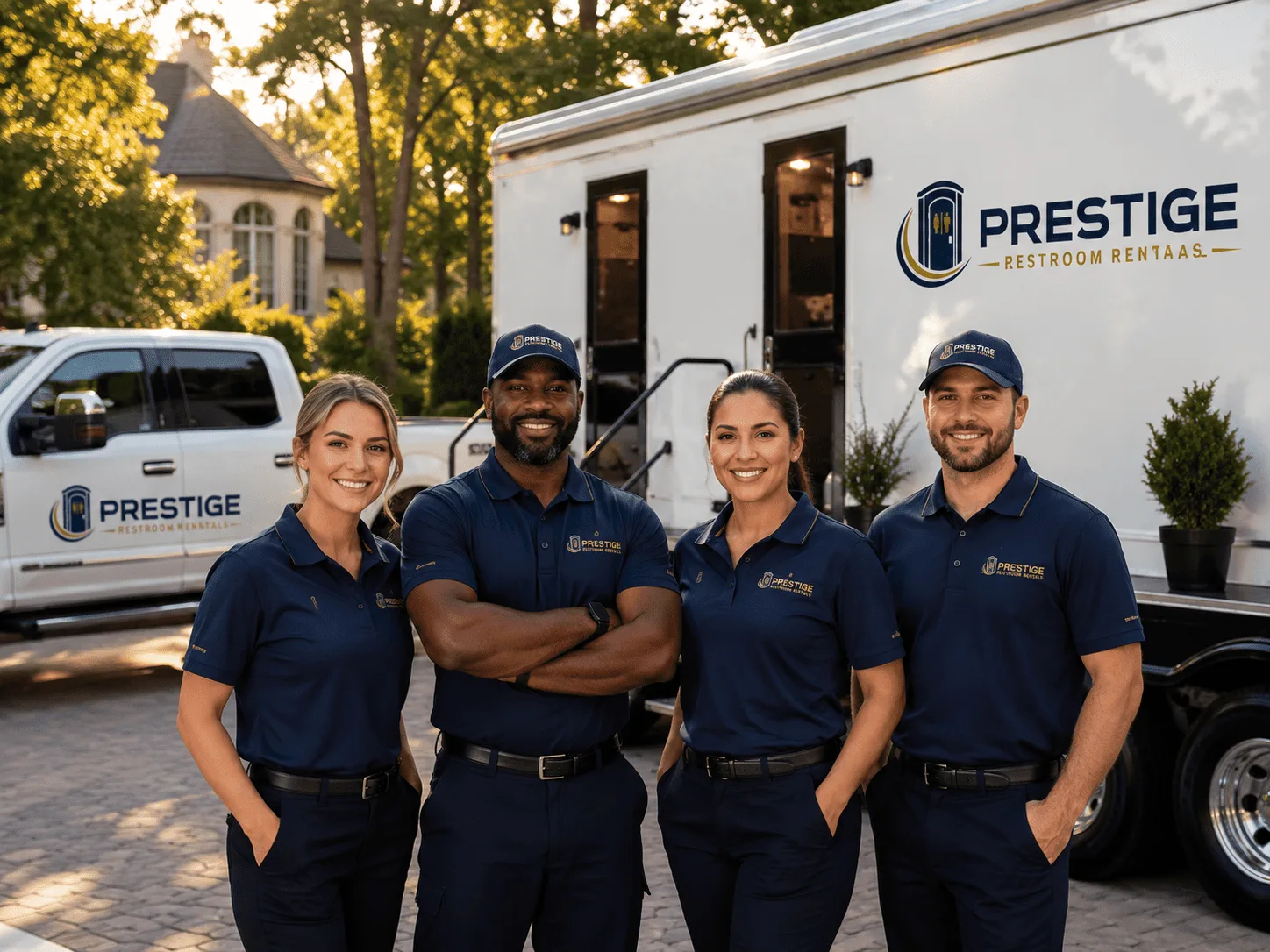 Trusted Luxury Portable Restrooms company in Orrum, NC